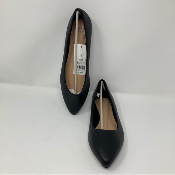 Women's Kora Pointed Toe Ballet Flats - A New Day - Picture 7 of 16